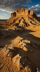 Bardenas Reales desert, Navarra, Spain.