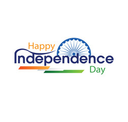 Independence Day India typography vector illustration 