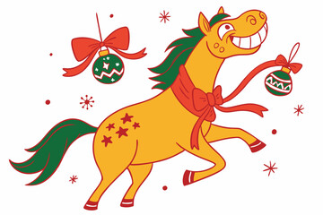 Funny Christmas Blizzard Beamer: Holiday Car Comedy in White