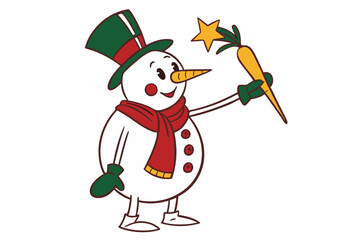 Funny Christmas Blizzard Beamer: Holiday Car Comedy in White