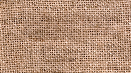 Burlap or jute fabric texture background