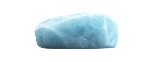 Obraz premium Aqua blue crystal showcasing natural beauty. PNG