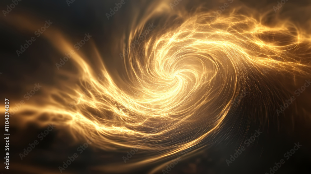 Wall mural mesmerizing light wave diffraction abstract digital fluid motion patterns and waves. transcendent. i
