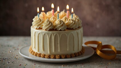 Birthday message celebrating another year filled with joy and love.