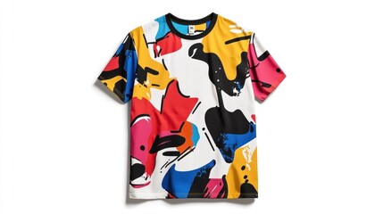 Vibrant Abstract T-Shirt Design