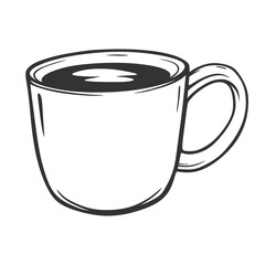 Hand drawn cup illustration
