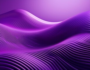 3d render wavy line gradient color ful modern futuristic abstract purple background design shape...