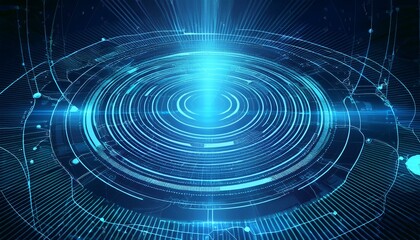 technology digital interface artificial intelligence hologram future network abstract background computer ai information futuristic communication concept or virtual data cyberspace innovation display