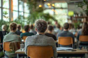 Obraz premium Expert-led forum on the future of innovation and technology