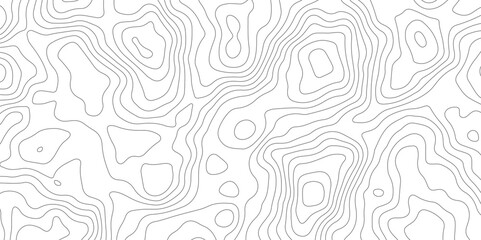 White paper curve reliefs abstract background. Abstract Topography contours map background. Pattern and Geography grid map design.