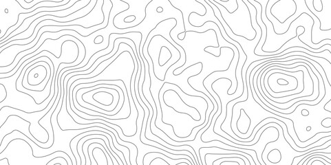 White paper curve reliefs abstract background. Abstract Topography contours map background. Pattern and Geography grid map design.