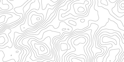 White paper curve reliefs abstract background. Abstract Topography contours map background. Pattern and Geography grid map design.