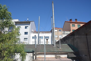 Chimeneas en la ciudad