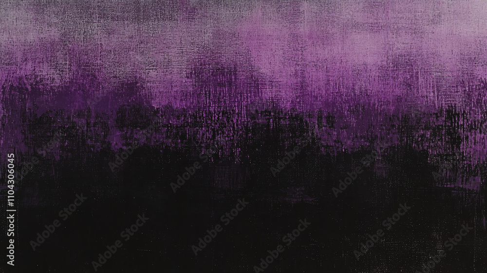 Poster gradient of brushed patterns transitioning from deep purple to black with soft blending effects