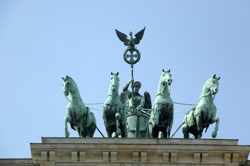 Cu&aacute;driga de las Puertas de Branderburgo