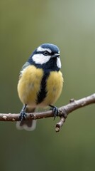Fototapeta premium a bird is perched on a branch with the sun shining behind it.