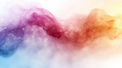 Fototapeta premium abstract watercolor background with clouds