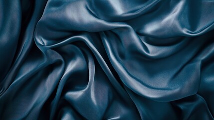 Obraz premium Wrinkled fabric in neutral tones arranged artistically on a surface