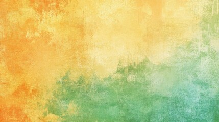 yellow and green old GRUNGE BACKGROUND, colorful GRUNGY PAPER TEXTURE, SCRATCHED POSTER TEMPLATE, DARK RETRO PAPERS BACKDROP