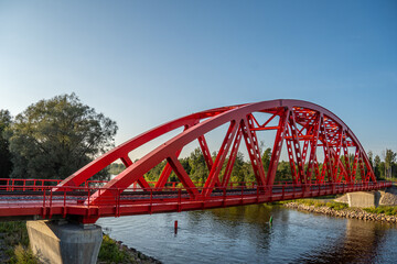 Obraz premium Jänese railway bridge