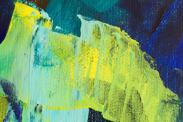 Detail of the Painting as a Background