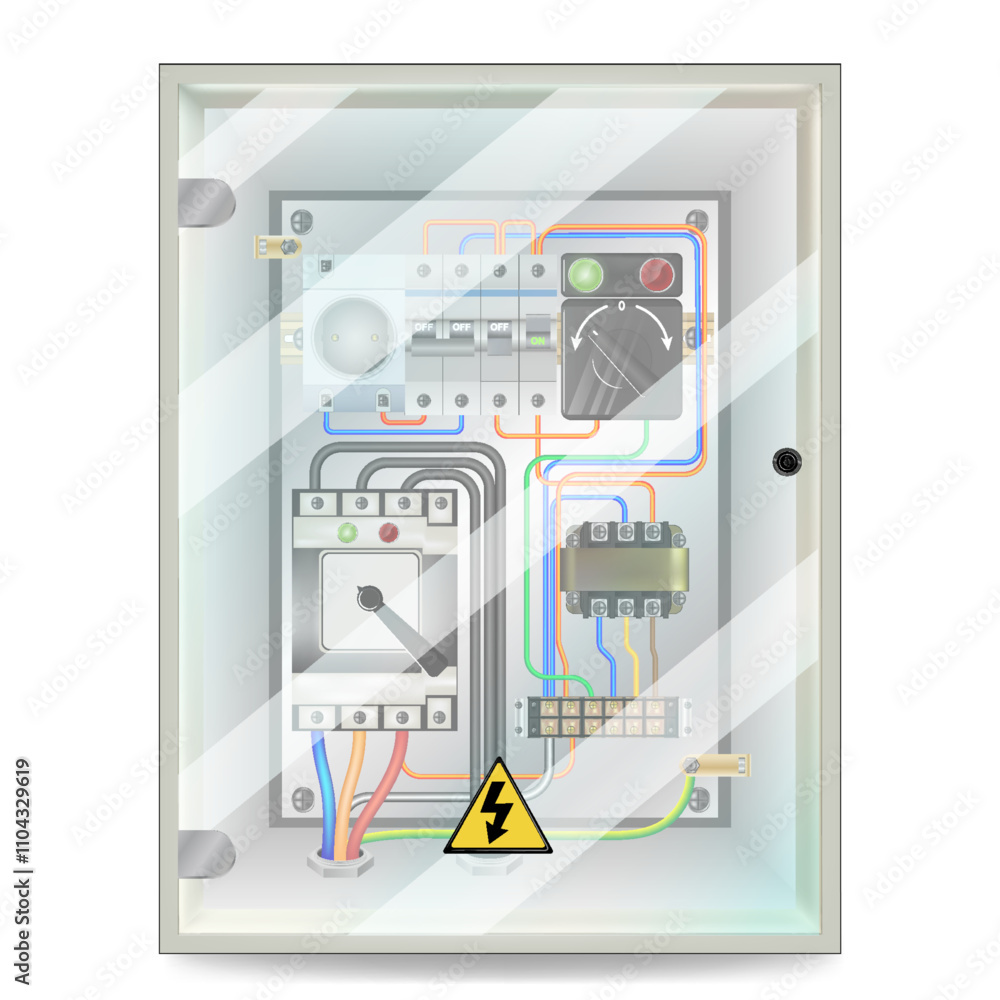 Fototapete control panel. production control panel and control of computer devices. touchpad. vector graphics