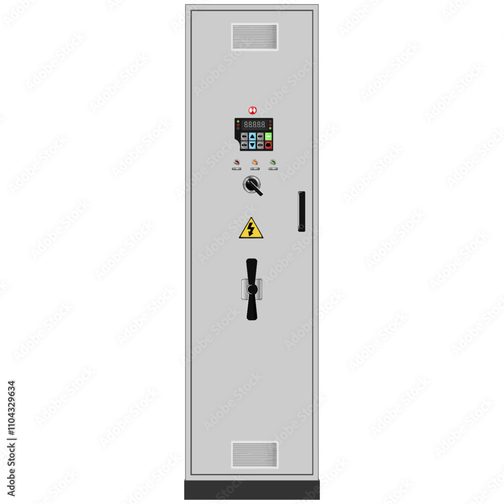 Aufkleber control panel. production control panel and control of computer devices. touchpad. vector graphics