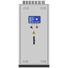 Control Panel. Production control panel and control of computer devices. Touchpad. Vector graphics