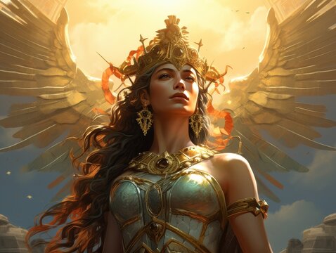 Goddess Hera, Queen of Olympus