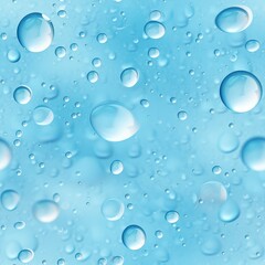 Water Droplets Texture on Surface