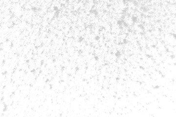 Natural white snow on a transparent background