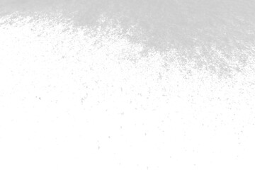 Natural white snow on a transparent background