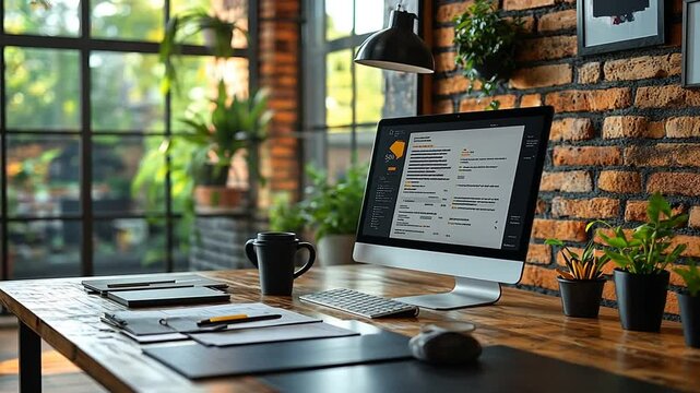 Modern Workspace: Productivity and Design