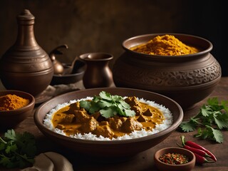 Miska tradycyjnego węgierskiego gulaszu, przyrządzonego z delikatnego mięsa, warzyw i papryki, oferująca bogaty, aromatyczny i treściwy posiłek, idealny na chłodniejsze dni.