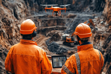 Drone-Assisted Construction Monitoring with Digital Blueprint Integration