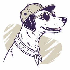 illustration of a dog