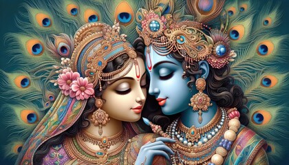 Radha and Krishna