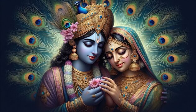Radha and Krishna