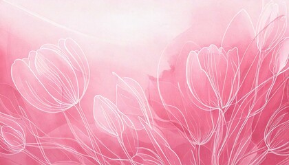 fiori stile acquarello