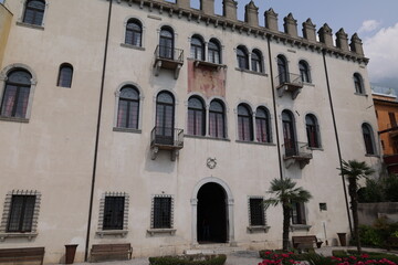 Schöner Frühsommertag in Malcesine am Gardasee	