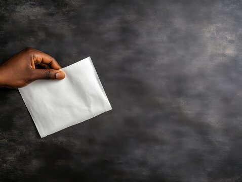 A hand is positioned to insert a ballot into a secured box, symbolizing active participation in the democratic process. The moment emphasizes the importance of voting
