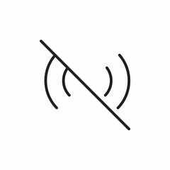 no network icon sign vector