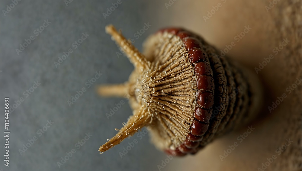Aufkleber close-up macro shot of an object.
