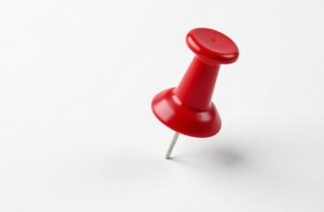 red push pin