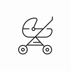baby carrier symbol icon sign vector