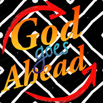 background with Christian text