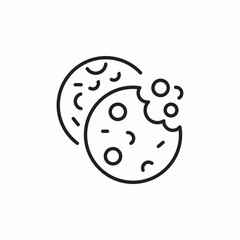 cookies accept icon sign vector