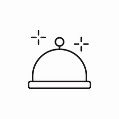 food tray icon sign vector