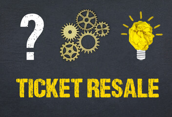 Obraz premium Ticket Resale 