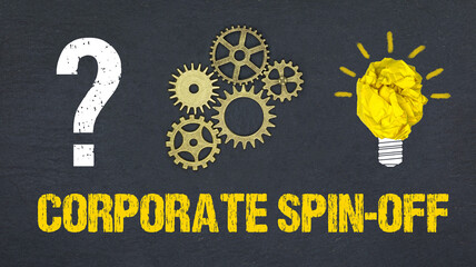 Obraz premium Corporate Spin-Off 